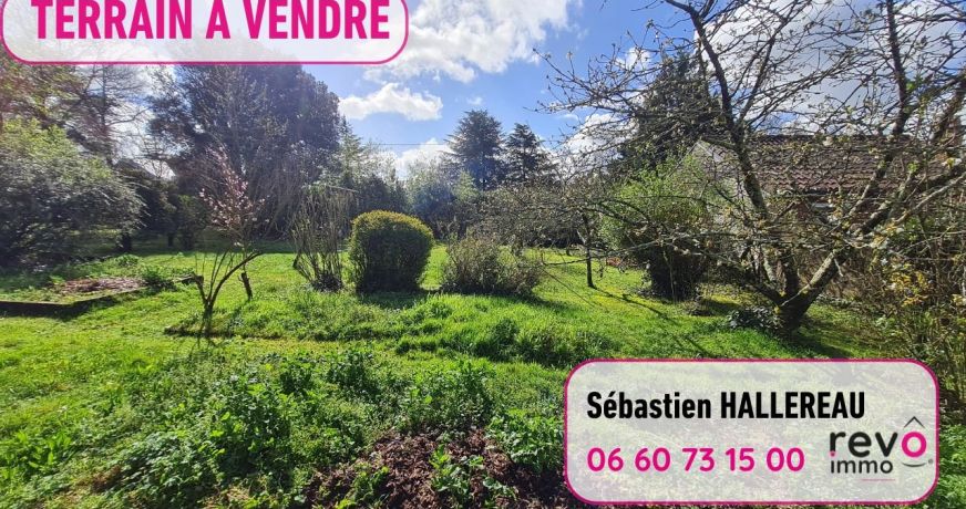 vente Terrain constructible Mauves Sur Loire