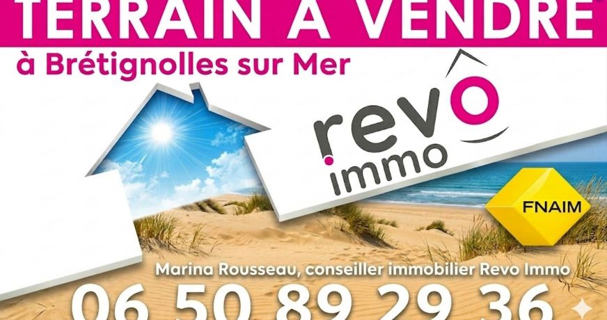 vente Terrain constructible Bretignolles Sur Mer