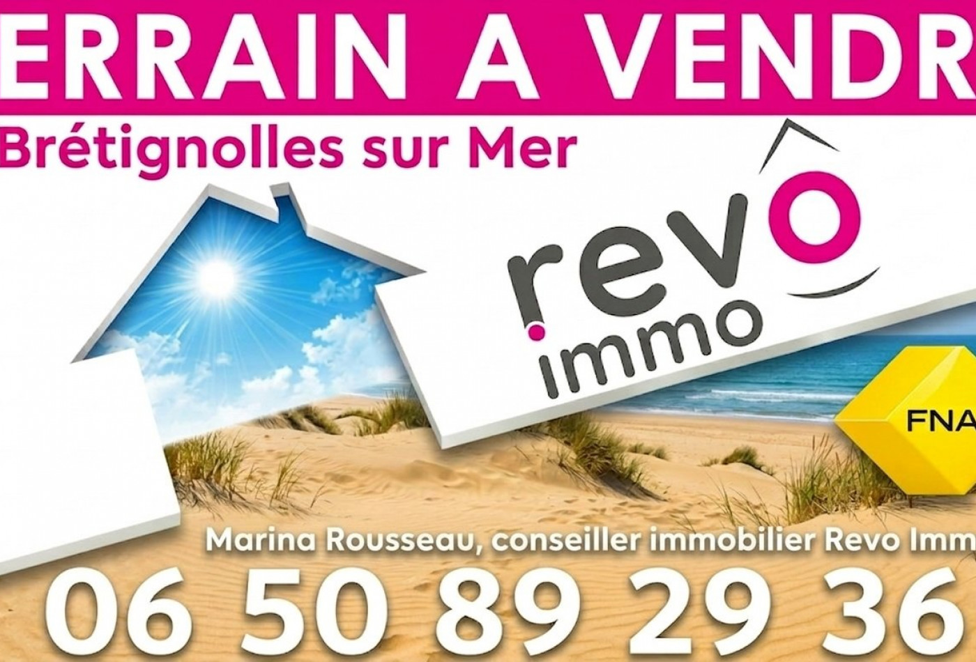 vente Terrain constructible Bretignolles Sur Mer - Photo 1