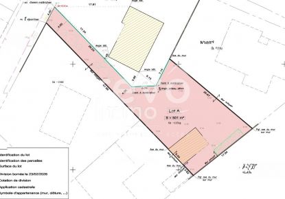 vente Terrain constructible MontrÉverd