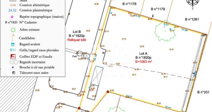 vente Terrain Vieillevigne