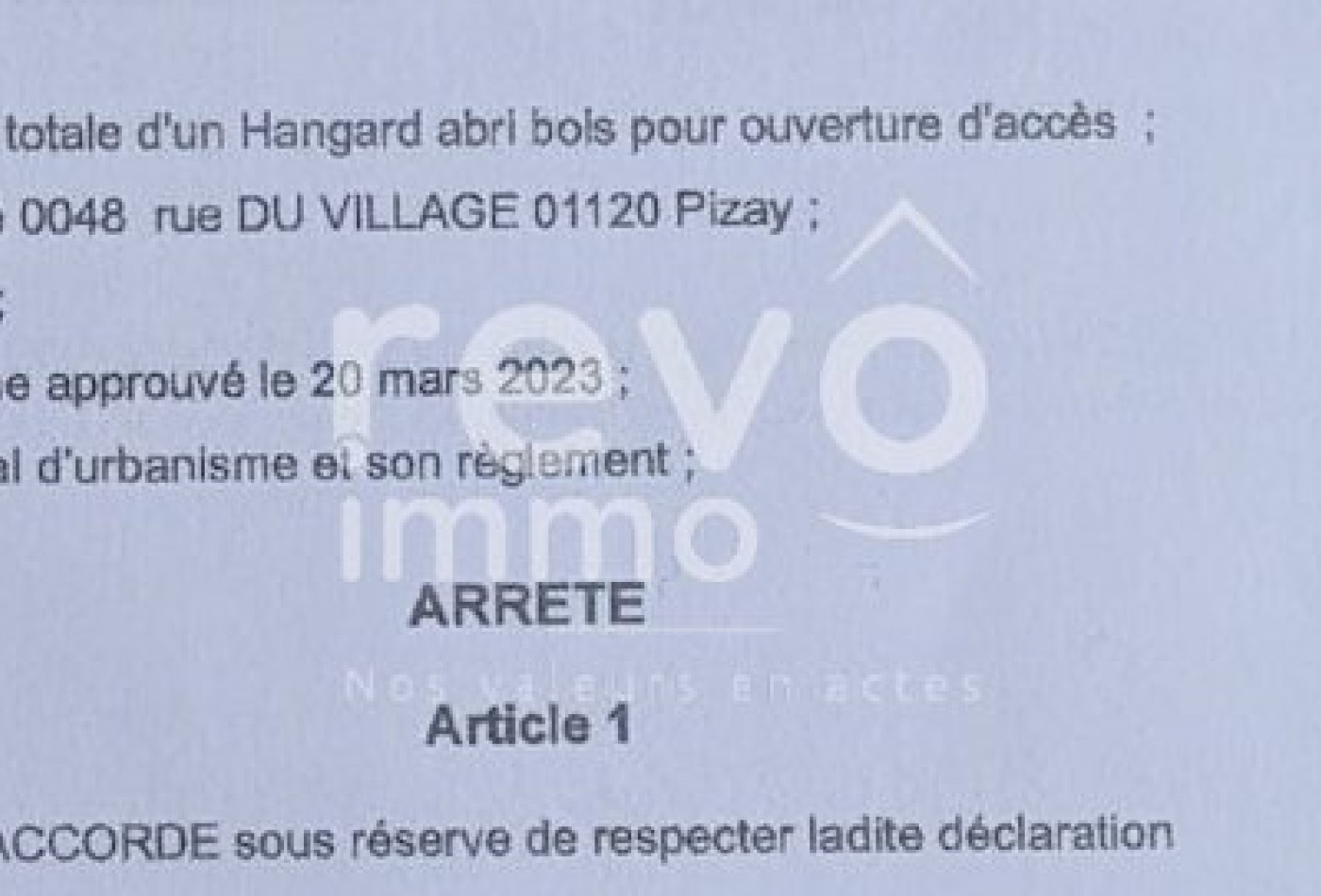 vente Maison Pizay - Photo 5