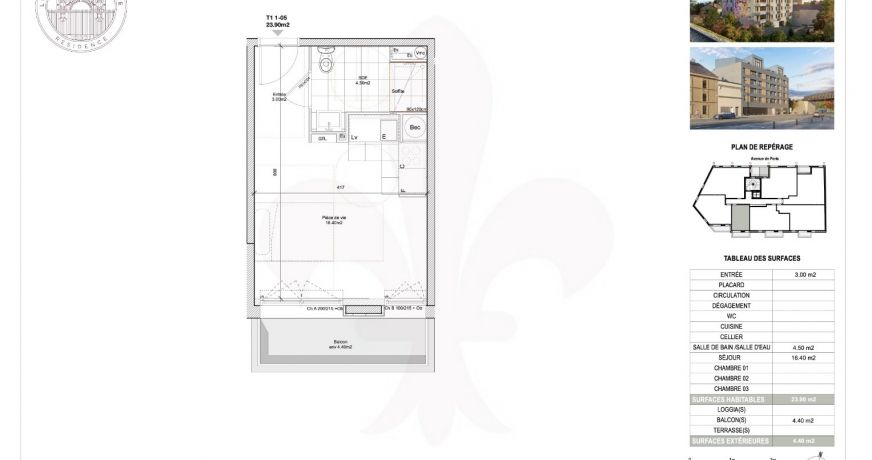 vente Appartement neuf Reims