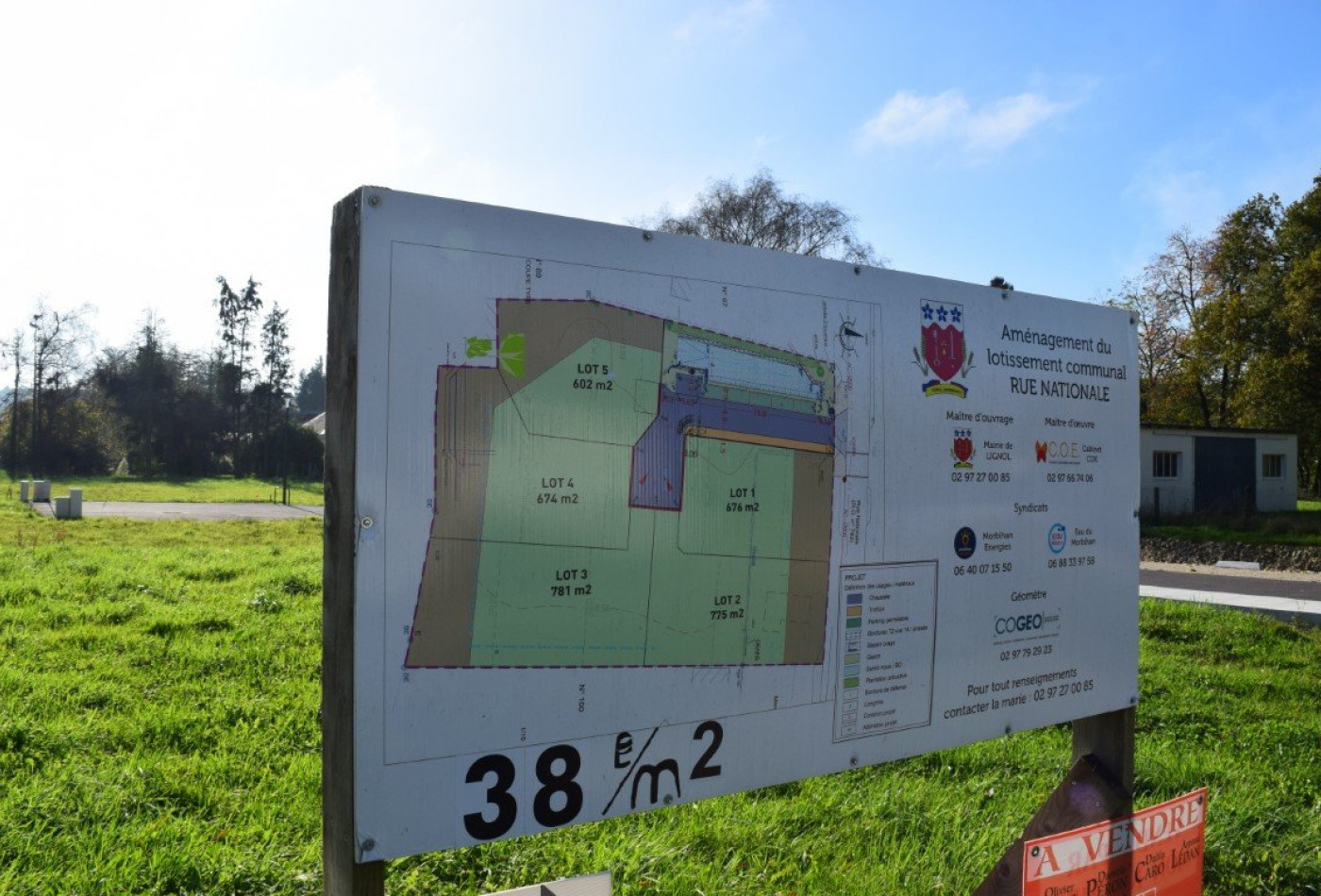 vente Terrain constructible Lignol - Photo 1