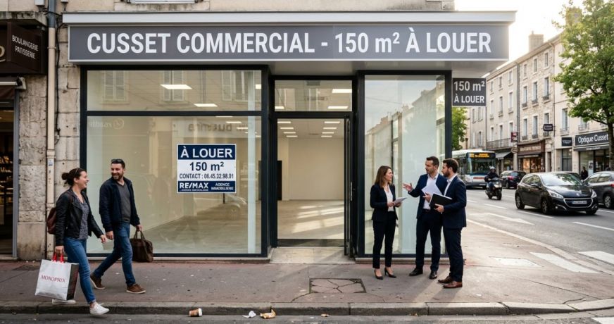 vente Local commercial Cusset