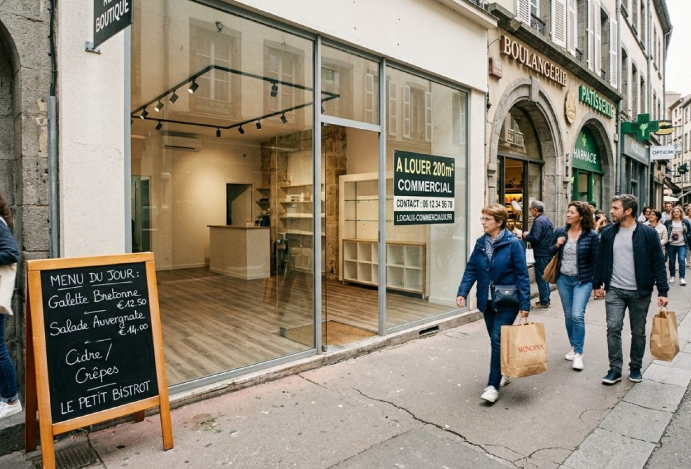 vente Local commercial Riom - Photo 1