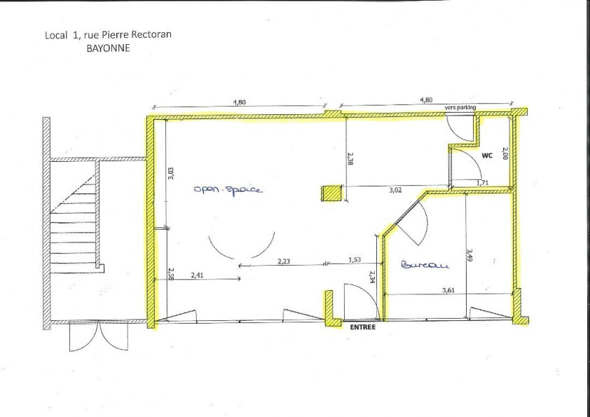 à louer Bureau Bayonne - Photo 3