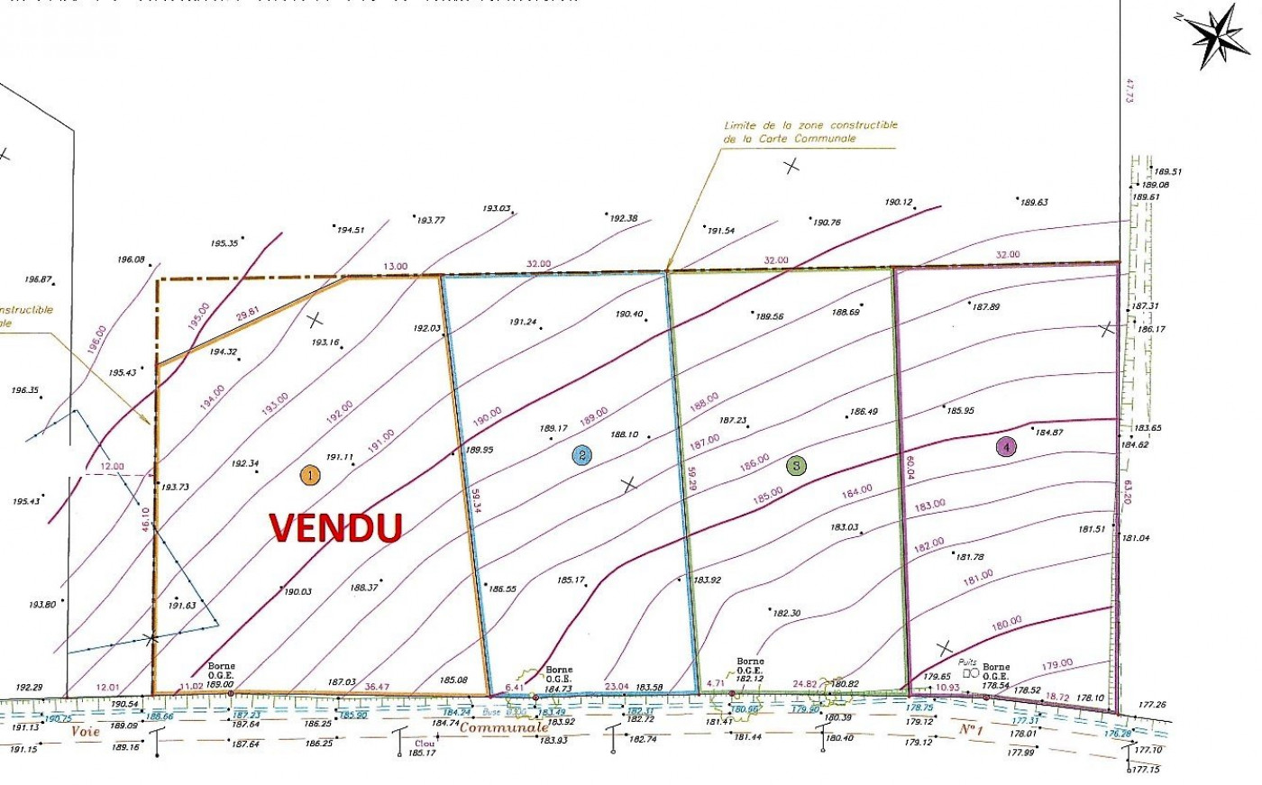vente Terrain constructible Boumourt - Photo 3