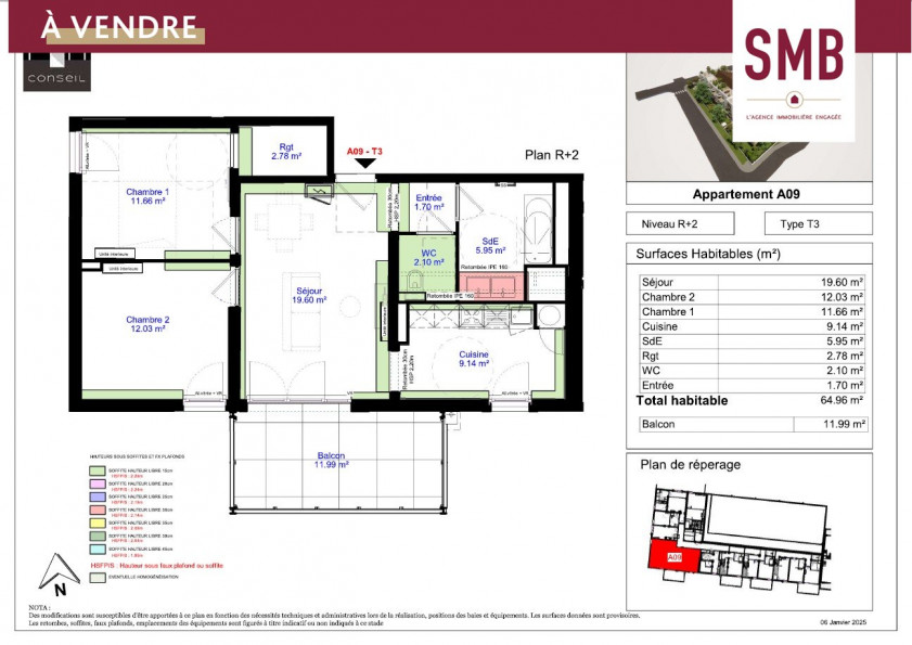 vente Appartement Pau - Photo 2