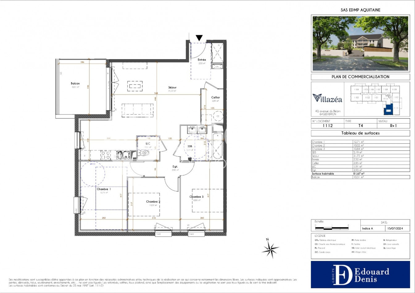 vente Appartement Idron - Photo 5