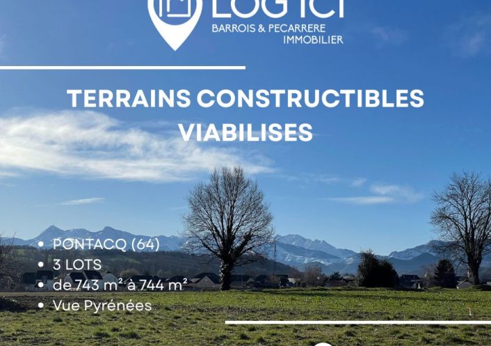 vente Terrain constructible Pontacq