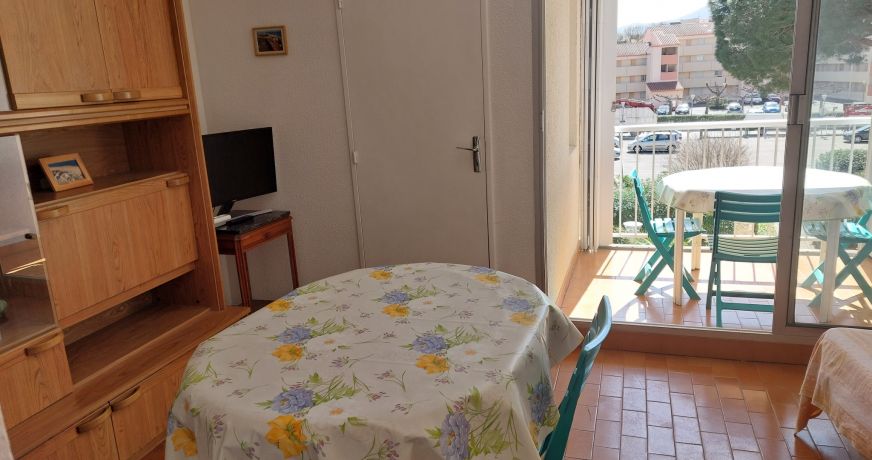 en location saisonnière Studio cabine Argeles Sur Mer