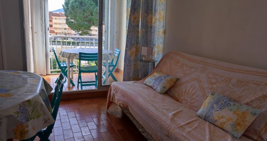 en location saisonnière Studio cabine Argeles Sur Mer