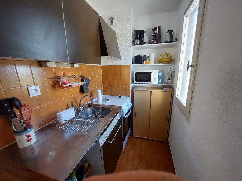 en location saisonnière Studio cabine Argeles Sur Mer - Photo 4