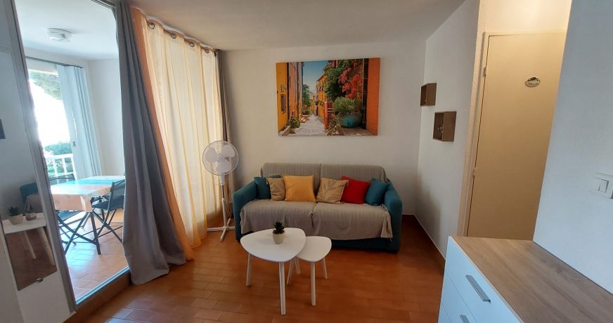 en location saisonnière Studio cabine Argeles Sur Mer