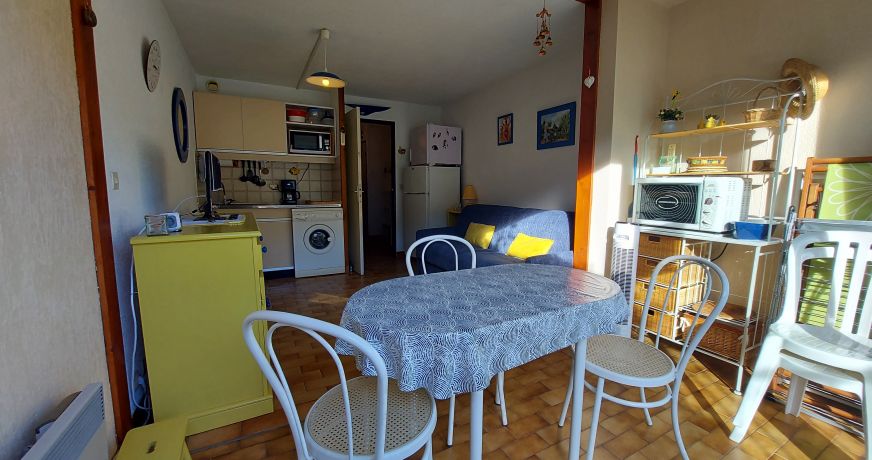 en location saisonnière Studio cabine Argeles Sur Mer