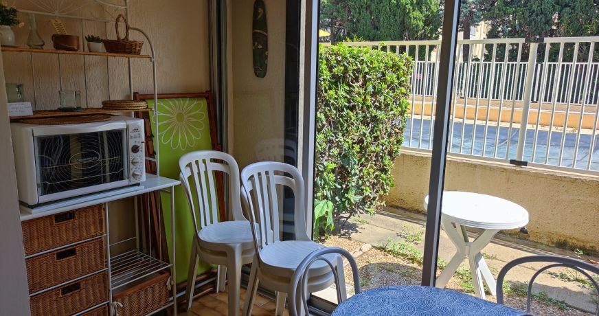 en location saisonnière Studio cabine Argeles Sur Mer