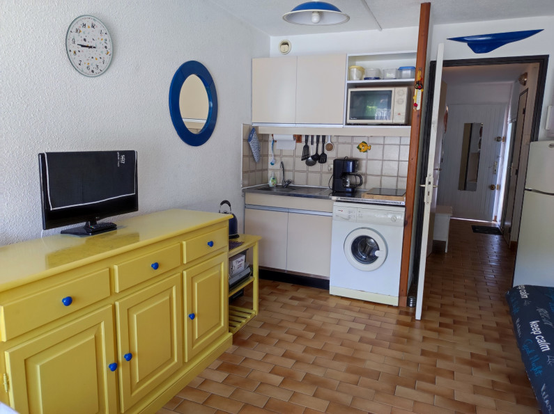 en location saisonnière Studio cabine Argeles Sur Mer - Photo 5