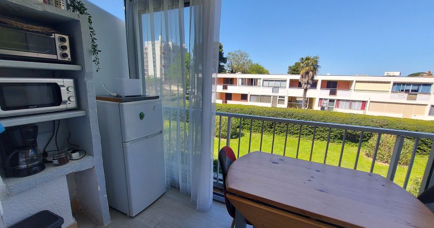 en location saisonnière Studio cabine Argeles Sur Mer