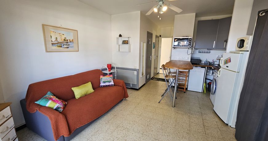 en location saisonnière Studio cabine Argeles Sur Mer