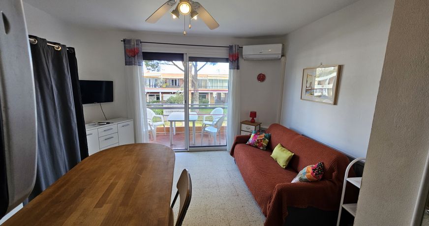 en location saisonnière Studio cabine Argeles Sur Mer