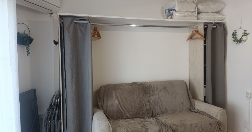 en location saisonnière Studio cabine Argeles Sur Mer