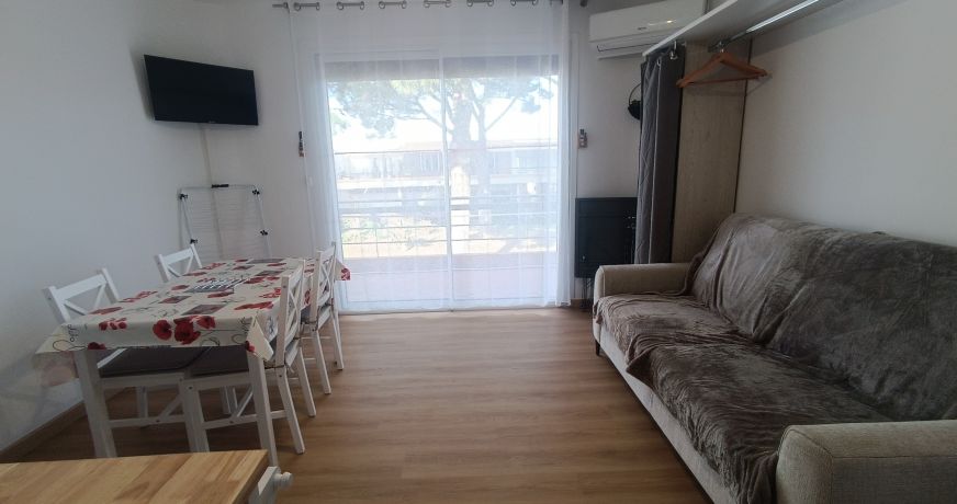 en location saisonnière Studio cabine Argeles Sur Mer