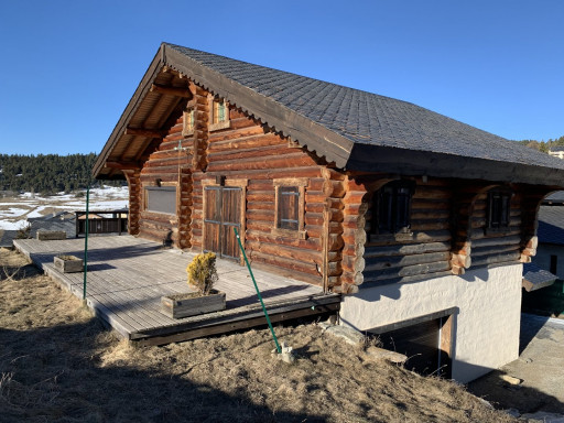 vente Chalet en rondin La Llagonne
