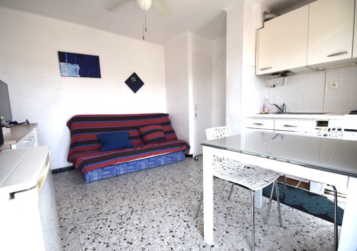 à vendre Studio cabine Canet Plage