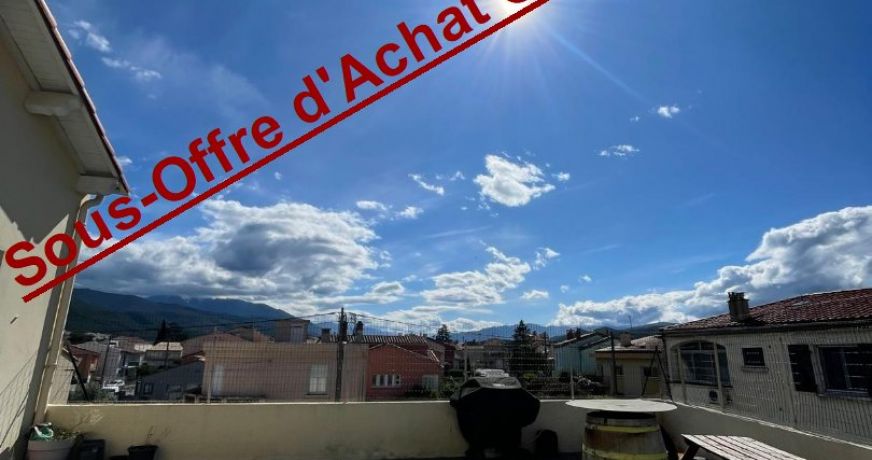 vente Appartement terrasse Ille Sur Tet
