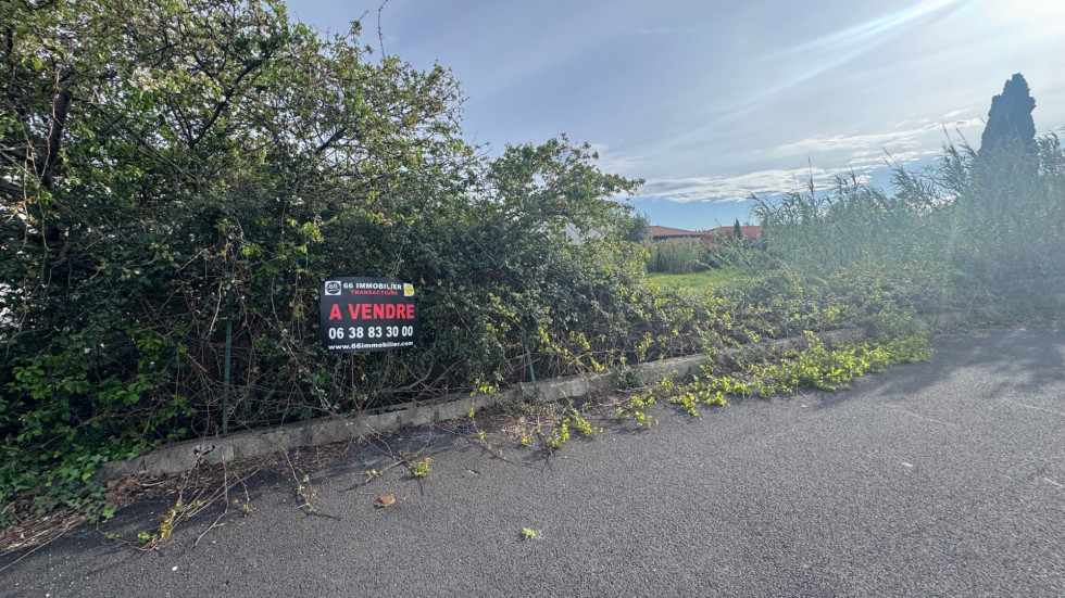 vente Terrain Cabestany - Photo 1