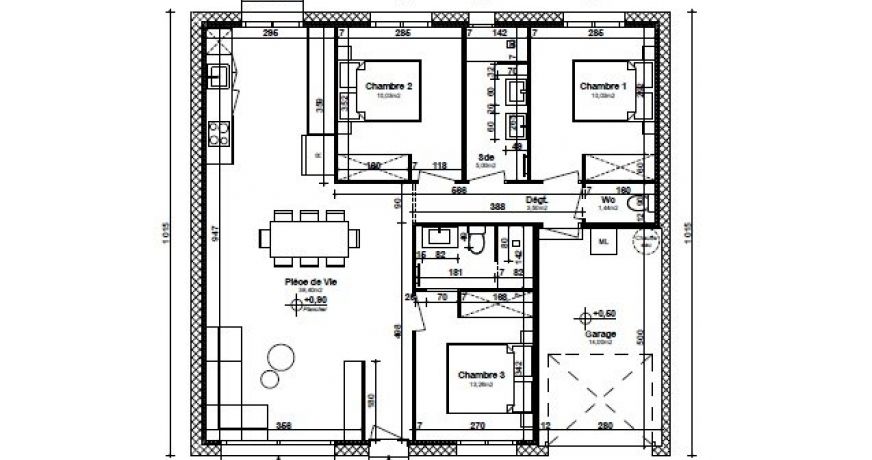 vente Terrain constructible Pollestres