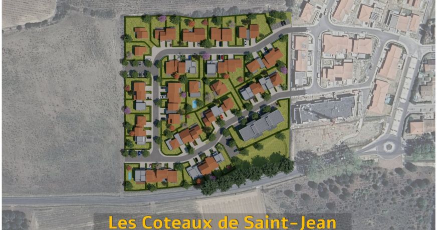 vente Terrain constructible Saint Jean Lasseille