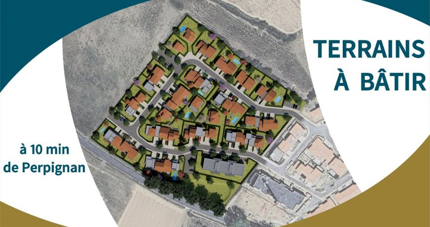 vente Terrain constructible Saint Jean Lasseille