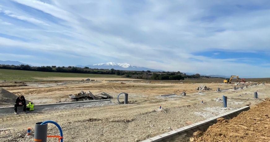 vente Terrain constructible Saint Jean Lasseille