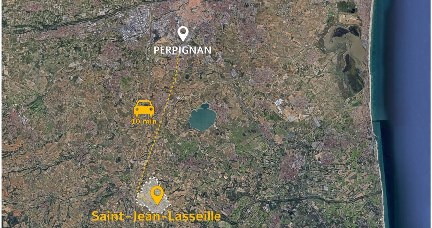 vente Terrain constructible Saint Jean Lasseille