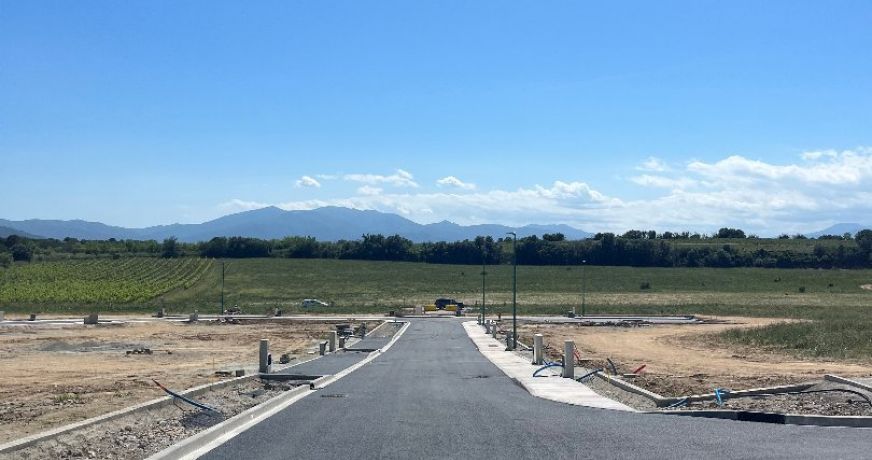 vente Terrain constructible Saint Jean Lasseille
