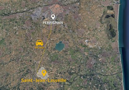 vente Terrain constructible Saint Jean Lasseille