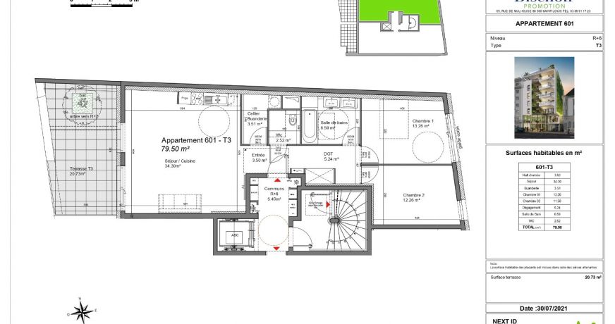 vente Appartement Saint Louis