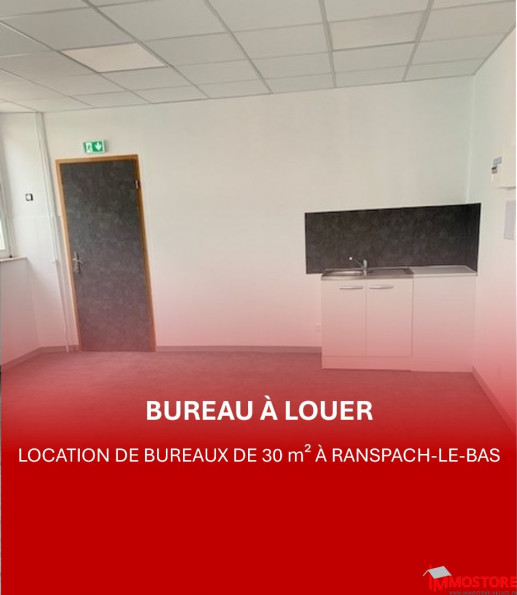 à louer Bureau Ranspach Le Bas - Photo 1