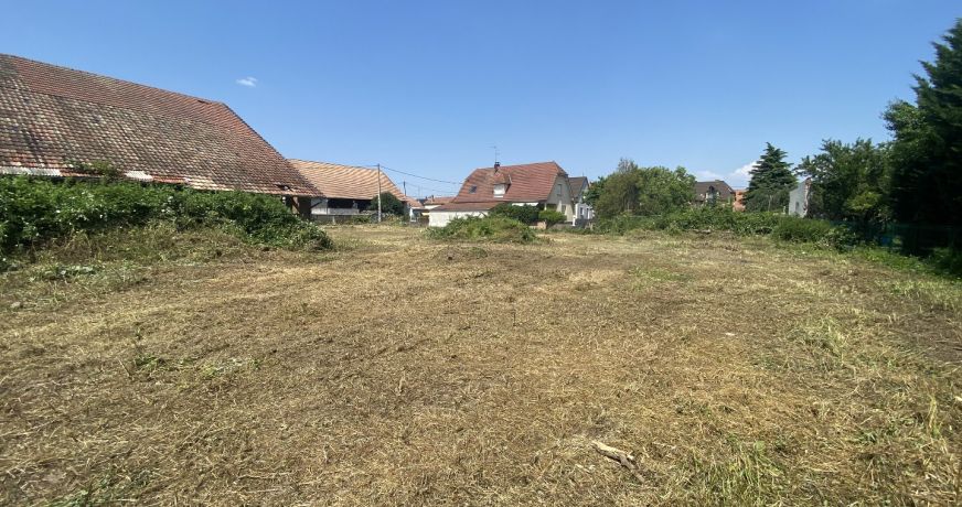 vente Terrain Bartenheim