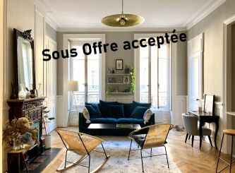 vente Appartement haussmannien Lyon 6eme Arrondissement