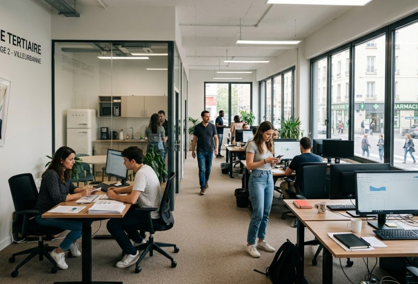 vente Bureau Villeurbanne - Photo 1