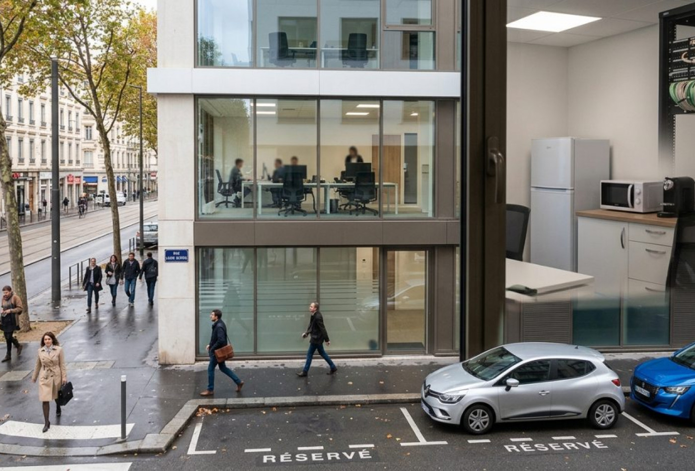 vente Bureau Villeurbanne - Photo 1