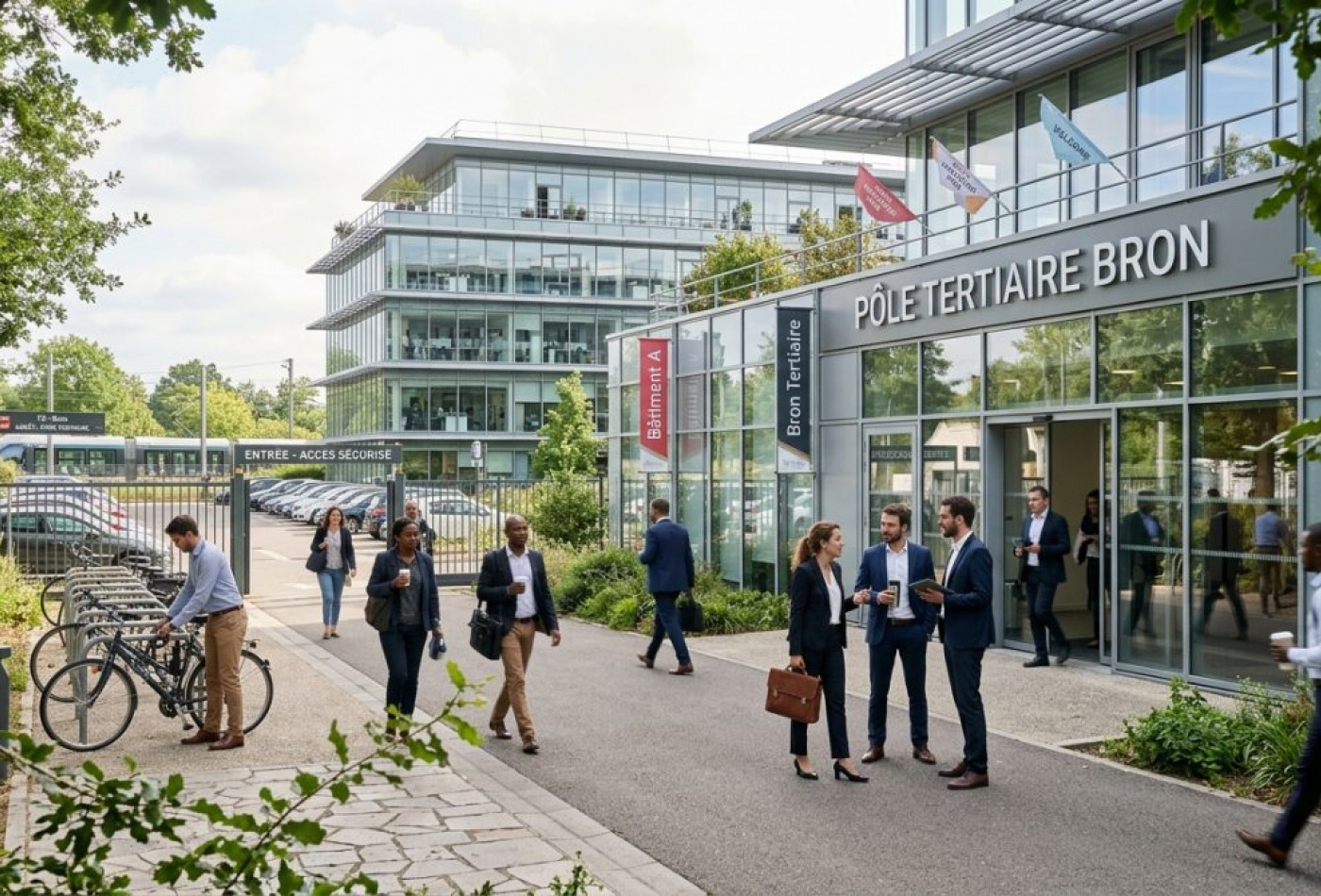 vente Bureau Bron - Photo 1