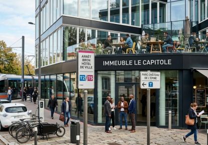 vente Bureau Bron