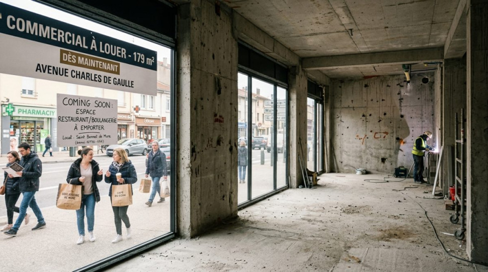 vente Local commercial Saint-bonnet-de-mure - Photo 1