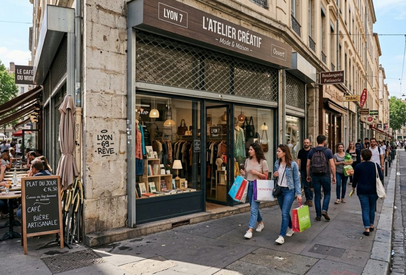 vente Local commercial Lyon 7e Arrondissement - Photo 1