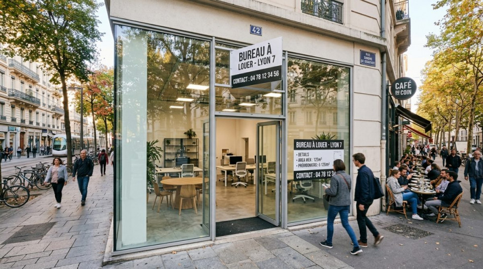 vente Bureau Lyon 7e Arrondissement - Photo 1