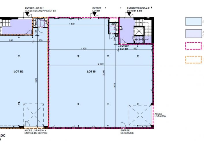 à louer Entrepots et bureaux Mery
